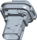 TE Connectivity 1-1703841-1 Female behuizing-board HDSCS, MCP Totaal aantal polen 2 1 stuk(s)