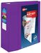 Avery Heavy Duty View 3 Ring Binder, 5" One Touch EZD Ring, Houdt 8,5" x 11" papier, 1 paarse binder (79816)