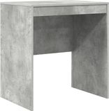 vidaXL Bureau Beton Grijs 70 x 50 x 76 cm