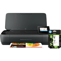 HP OfficeJet 250 Mobile Printer + Extra Cartridges