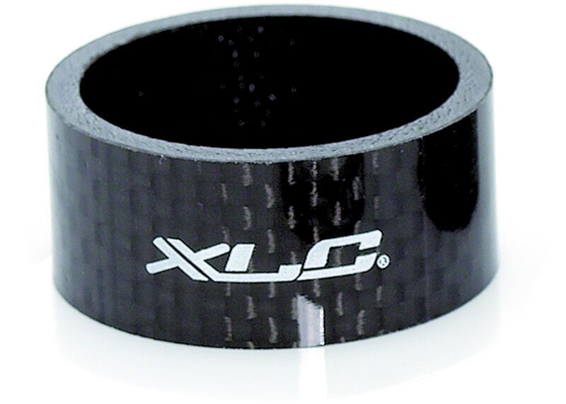 XLC Spacer-2500532130 Spacer, uniseks, volwassenen, zwart, 1 1/8 inch