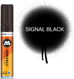 Molotow 327HS Signal Black - Zwarte acryl marker - Chisel tip 4-8mm - Kleur zwart