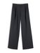 TOMMY HILFIGER Bandplooibroek donkergrijs
