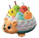 Clementoni Zippy Ziggy Interactief speelgoed met beweging en geluid voor baby's vanaf 18 maanden, muziekactiviteitencentrum voor baby's, 3 speelmodi en 2 snelheden - 55677
