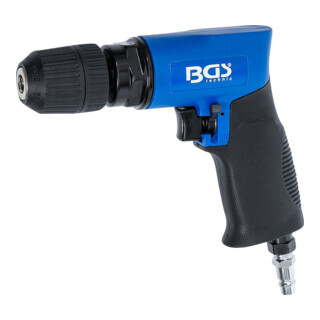 BGS technic BGS pneumatische boormachine met 10 mm snelspanboorhouder omschakelbaar Aantal:1