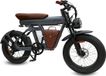Diablo Fat Boy - Vélo électrique Fatbike - 20 pouces - moteur 250W - Autonomie jusqu'à 70 km - 7 vitesses - Freins à disque hydrauliques - Batterie 749Wh - Gris