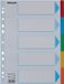 Esselte Tabbladen Standaard A4 5-delig Karton 11-rings Assorti | 20 stuks