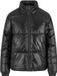 Urban Classics Recycled Short Shiny Gewatteerd jack Zwart L