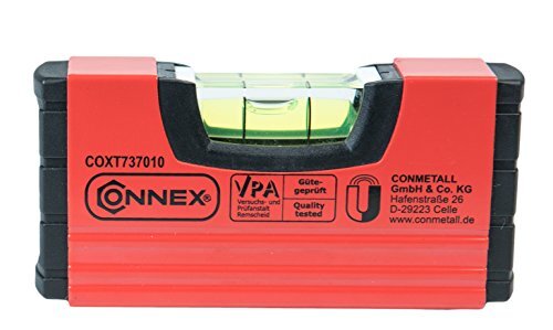 Connex COXT737010 Mini-waterpas 10 cm, magnetisch