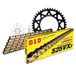 Kettingset DID Kettingset staal 525VX3 / 110 klinknagel slot voor Honda CB F Hornet 600 cc bj. 1998-2006