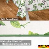 ANRO Tafelkleed Lavendel Groen 240x140cm Met sierband Afwasbaar Waterafstotend Binnen & Buiten