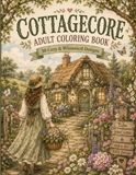 Cottagecore Adult Coloring Book: 30 Cozy & Whimsical Designs