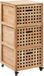 Prolenta Maison Exclusive - Armoire De Salle De Bains 41x41x91 Cm Bois De Noyer Massif