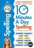 10 Dk Children 10 Minutes a Day Spelling Ages 7-11 Paperback
