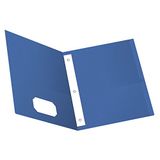 Oxford 57702 Twin Pocket Portfolios, marineblauw