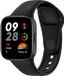 By Qubix Qubix Siliconen bandje Zwart Geschikt voor Xiaomi Redmi Watch 3