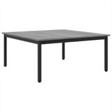 vidaXL Salontafel Grijs Sonoma 100 x 100 x 45 cm Bewerkt Hout