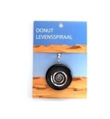 Ruben Robijn Donut levensspiraal obsidiaan 1ST