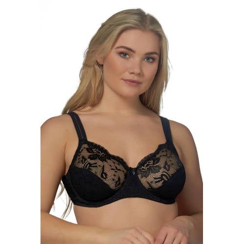 Elbrina niet-voorgevormde beugelbh Lace zwart