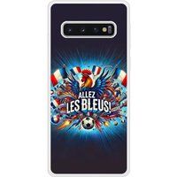 Samsung Galaxy S10 Allez les bleus Verstevigd hoesje met sublimatie bedrukking