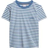 Superdry Strand T-shirt voor dames met strepen Essential Logo