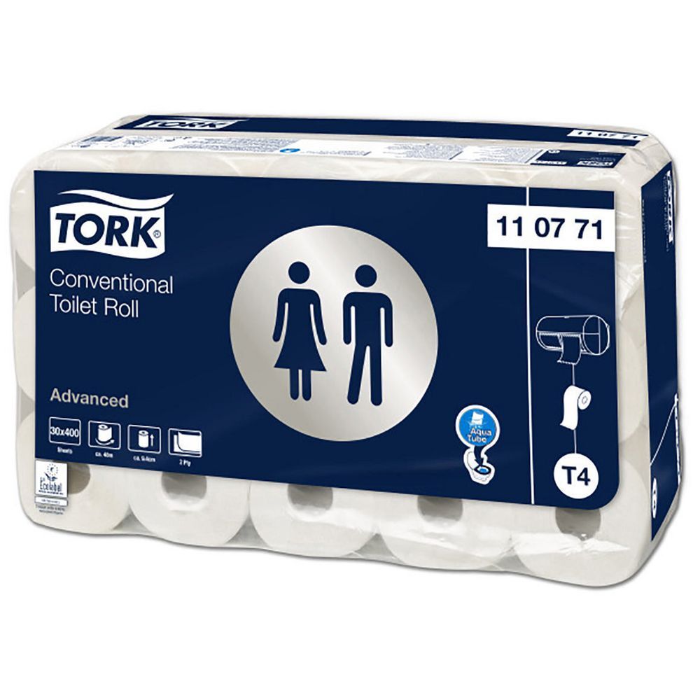 Tork Toiletpapier 2-laags 30 Rollen à 400 Vellen