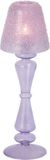 J-Line Lanterne avec finition mate - verre - lilas - large