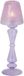 J-Line Lanterne avec finition mate - verre - lilas - large
