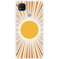 Redmi Bedrukt siliconen hoesje compatibel met Redmi 9C Soleil