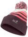 Jack Wolfskin Stripy Pompom Beanie K