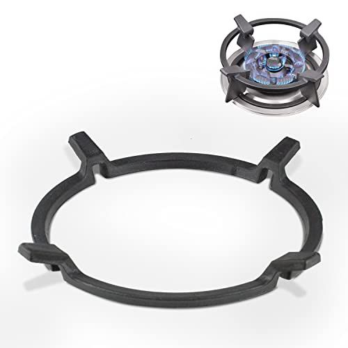 Gietijzeren wok ring ronde gasfornuis brander standaard fornuis accessoires (diameter ca: 16 cm)
