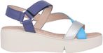 Wonders Pandora - dames sandaal - Blauw - maat 37 (EU) 4 (UK)