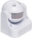 BES LED Aigi Infy Bewegingssensor - Opbouw Rond - Mat Wit Kunststof - 180° 12m - Spatwaterdicht