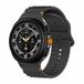 Samsung Classic Wave siliconen band - Zwart - 46mm