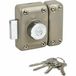 Yale YV25BT-50 Staal Deurslot met knop binnen en buitensleutel