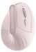 Merkloos Muis ergonomisch verticaal - Draadloos Bluetooth en 2.4g - 4000 DPI - Stil - Roze