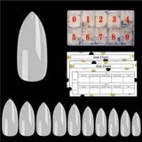 Goodbitz® Almond Nageltips - 500 stuks - Naturel