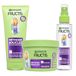 Garnier Fructis Methode Loop Routine 3 Producten Krullend Haar | Shampoo voor maskerspray, hyaluronzuur en shea, hydratatie 72 uur, definitie 48 uur, lichte textuur