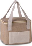 Kimood Kleine koeltas - 5 liter - jute/canvas - naturel - naturel