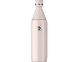 Stanley The All Day Slim Bottle - Rose Quartz - 0.6L