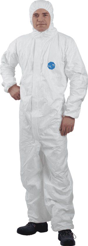 Tyvek DuPont Tyvek 500 Xpert Wegwerpoverall - Maat S - Wit