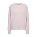 Mos Mosh Nima relaxed fit sweatshirt van viscosemix lichtroze