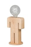 Expo Trading Tafellamp ETH - Hout - 8719075181980