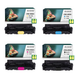 Evoke Toner Compatible pour Canon Crg-055H Crg055H 055H 4X Cmyk: Noir, Cyan, Magenta, Jaune 25300 Pages I-Sensys Lbp662Cdw Lbp663Cdw Lbp664Cx; Mf741Cdw 742Cdw 743Cdw 744Cdw 745Cdw 746Cx