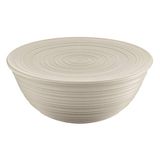 Guzzini - Tierra XL Bak met Deksel in Gerecycled Plastic, Kom - Klei, Ø 30xh13 cm | 5000 ml