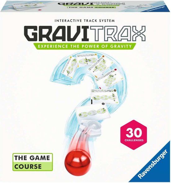 GraviTrax The Game: Course - 30 Challenges - Knikkerbaan - 69 Onderdelen - Vanaf 8 Jaar