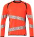 Mascot Accelerate Safe Sweatshirt 19084-781 - haute visibilité rouge/bleu marine foncé - L