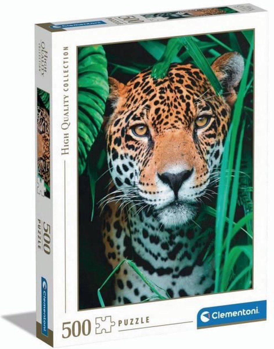 Clementoni - 500p Jaguar in de jungle - 35127