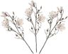 Shoppartners 3x Licht roze Magnolia/beverboom kunsttakken kunstplanten 88 cm - Kunstbloemen boeketten