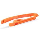 POLISPORT 8453500002 - Kettinggeleider van slag- en slijtvast polyurethaan compatibel met motorfietsen KTM in kleur oranje